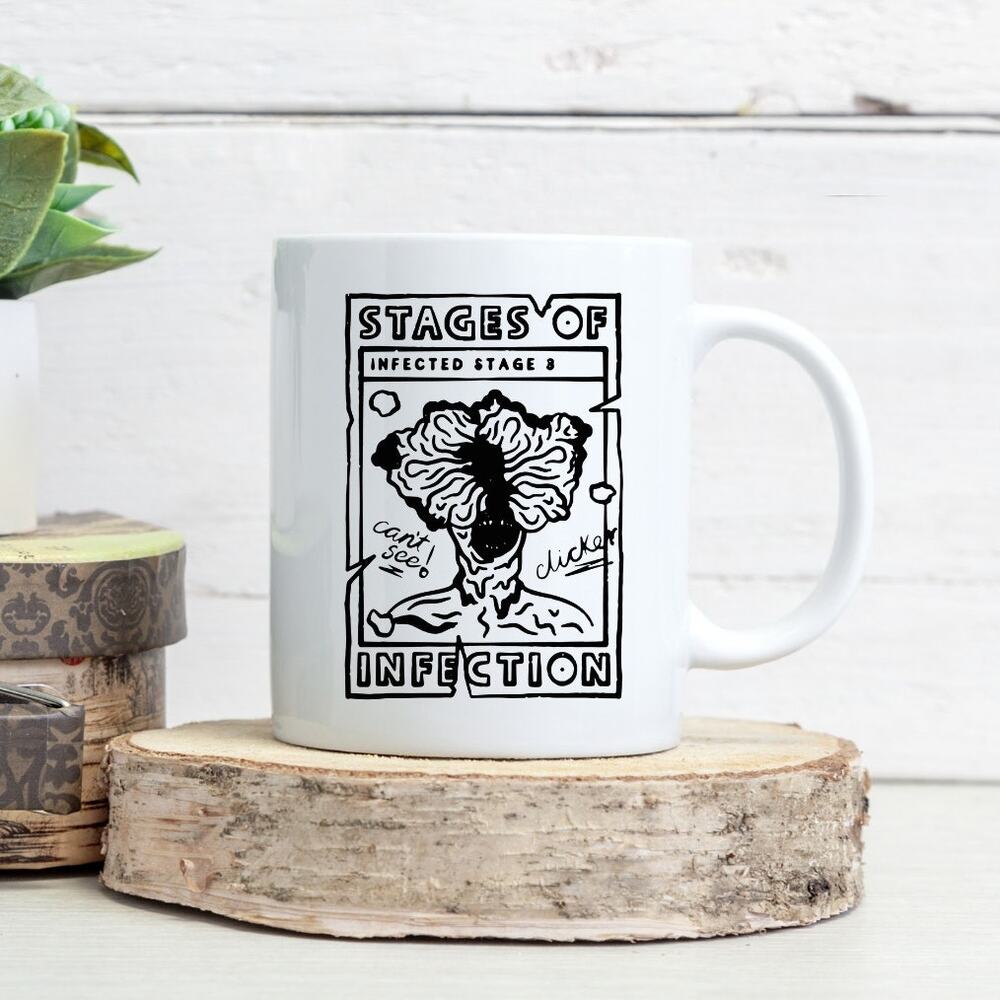 The Last of Us 15 oz Coffee Mug Ellie Joel Tv Show Game Mushroom Zombies 5